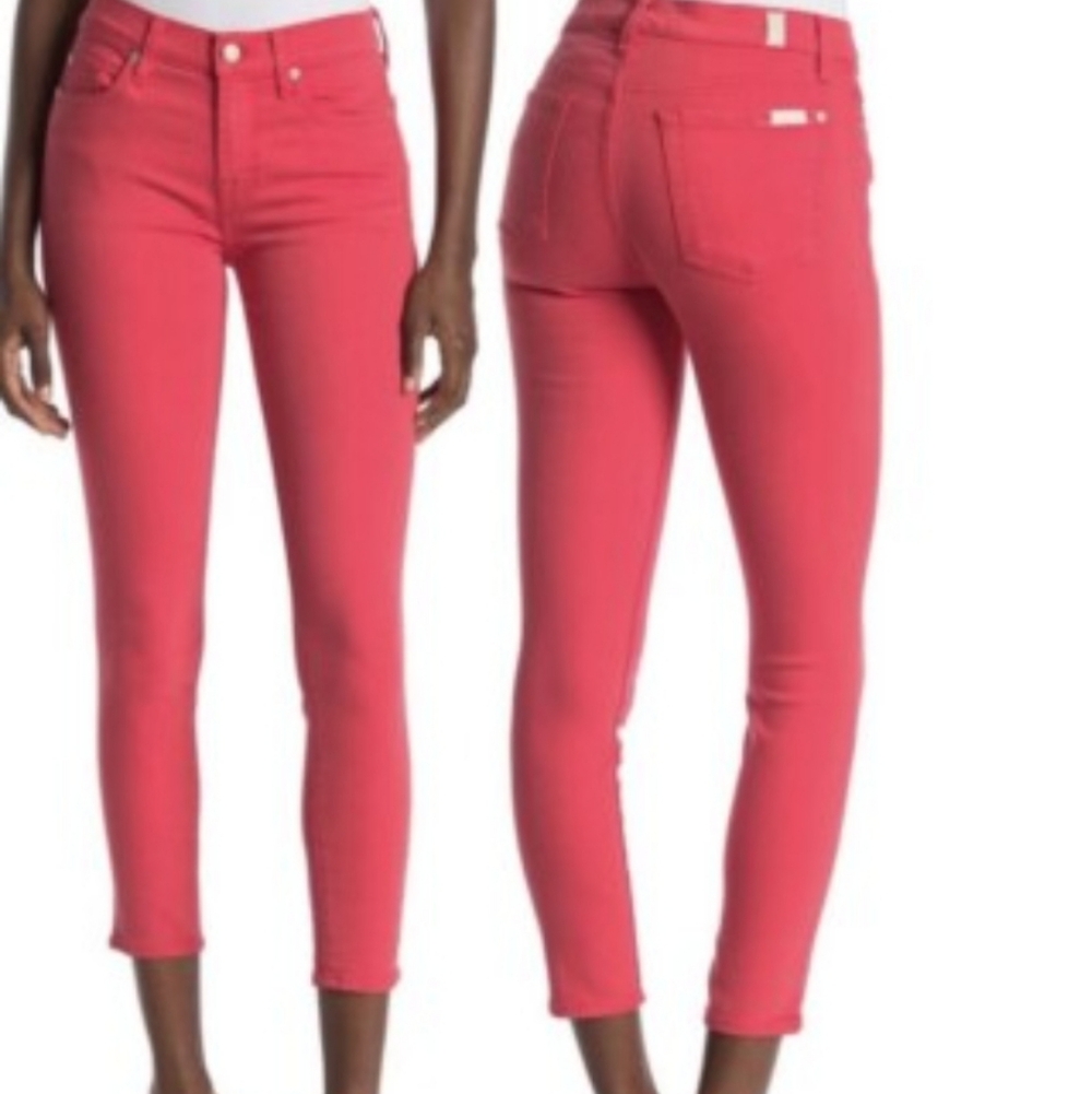 7 For All Mankind GWENEVERE Ankle Skinny Jeans